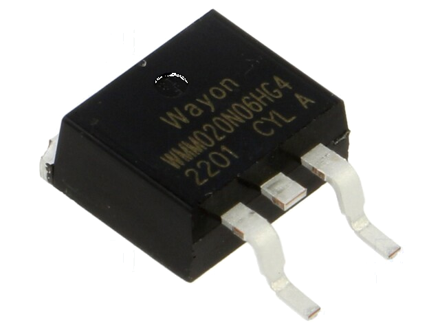 Transistor: N-MOSFET; unipolair; TO263