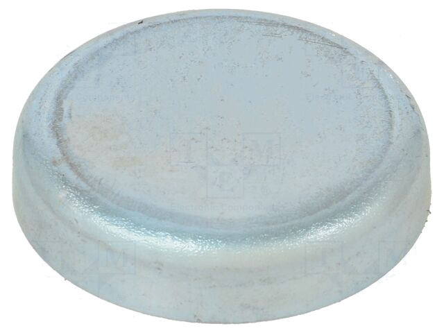 Magneet: vast; hard ferriet; 100N; Ø: 36mm; H: 7,7mm; staal