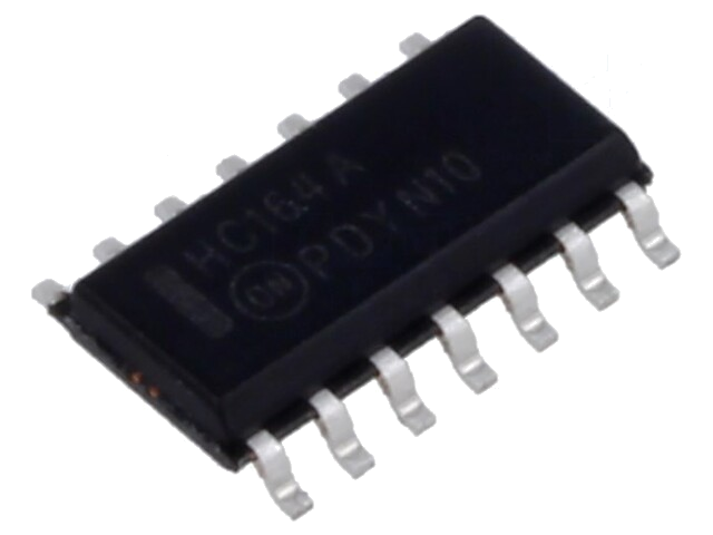 IC: digitaal; Ch: 1; CMOS; SMD; SO14NB; HC; 2÷6VDC; HC; -55÷125°C; buis
