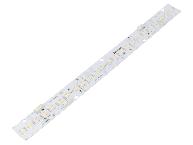 LED balken; 23,2V; koud wit; W: 24mm; L: 280mm; Aant.diod: 24; 1503lm