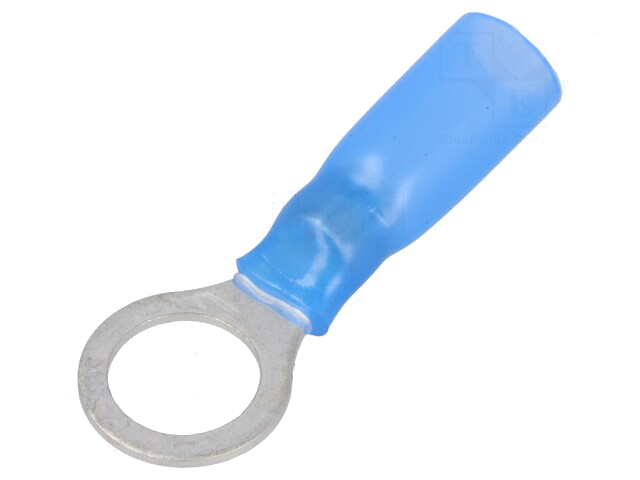 Uiteinde: oog; M8; Ø: 8,4mm; 1,5÷2,5mm2; klemmen; voor draad; blauw