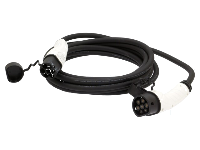 Kabel: eMobility; 1x0,75mm2,5x6mm2; 400V; 22kW; IP55; 7,5m; 32A