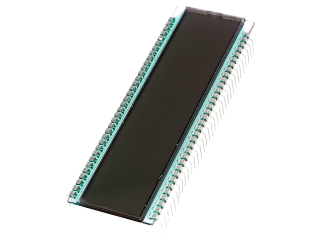Display: LCD; 7-segment; STN Positive; A.cijfers: 8; -20÷70°C