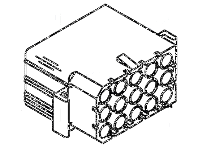 Connector: kabel-kabel/ plaat; contact,stekker; Standard .093