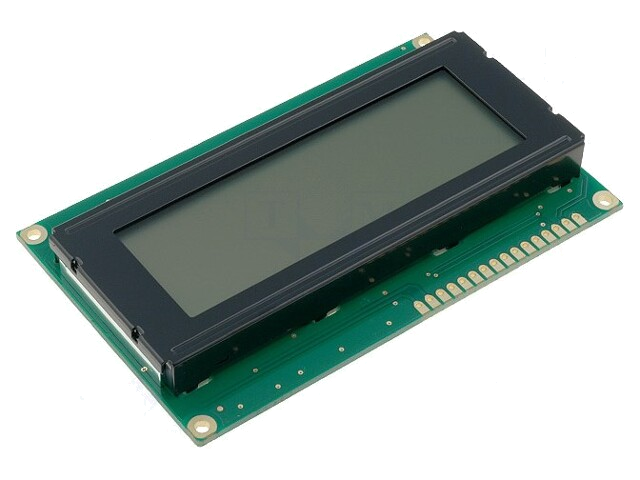 Display: LCD; alfanumeriek; FSTN Positive; 20x4; 98x60x13,6mm; LED