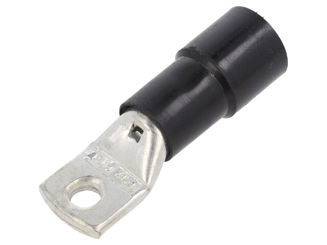 Uiteinde: buis; M6; Ø: 6,4mm; 35mm2; klemmen; voor draad; geïsoleerd