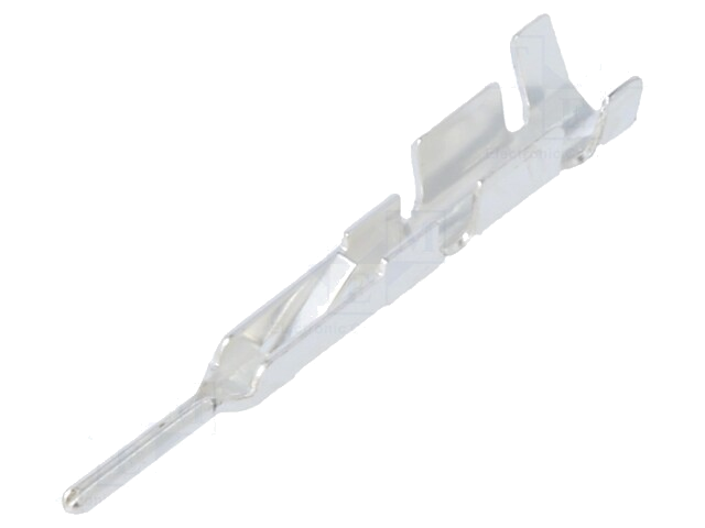 Contact; mannelijk; verzilverd; 22AWG÷18AWG; RP17; klemmen; 2A