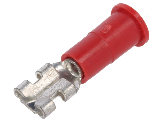 Connector: vlak; 4,8mm; 0,5mm; vrouwelijk; klemmen; voor draad