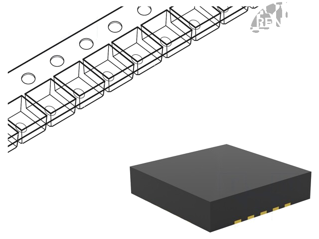 Diode: TVS netwerk; 3,5V; 25A; 450W; eenrichtings-; SLP2626P10