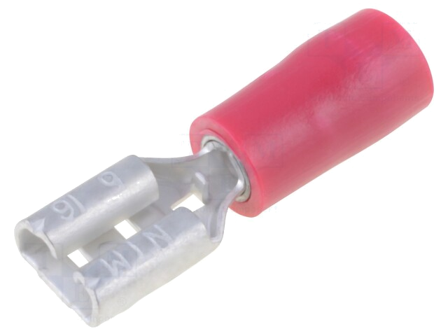 Connector: vlak; 4,8mm; 0,5mm; vrouwelijk; 0,75÷1,25mm2; klemmen