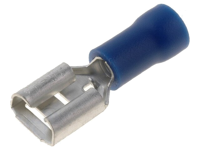 Connector: vlak; 6,3mm; 0,8mm; vrouwelijk; 1,5÷2,5mm2; klemmen