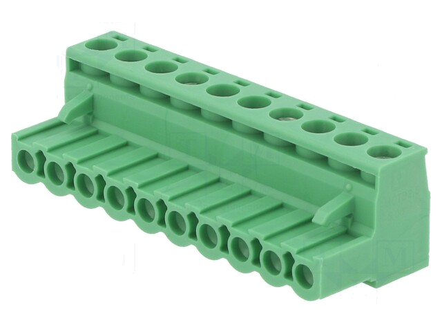 Ontkoppelbare terminal strip; 5,08mm; banen: 10; recht; stekker