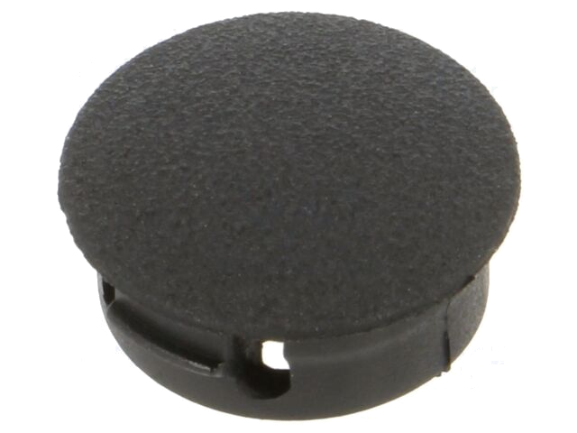 Afsluitdopje; H: 6,4mm; indrukken,sluiting; Flensdiam: 14,3mm