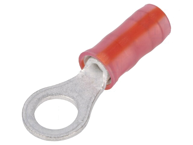 Uiteinde: oog; Ø: 5mm; 0,5÷0,6mm2; klemmen; voor draad; geïsoleerd