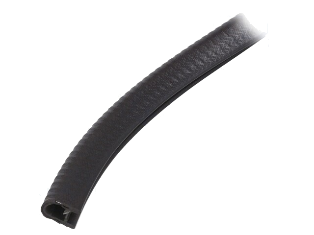 Randbescherming; PVC; L: 10m; lichtgrijs; H: 14,5mm; W: 10mm