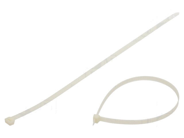Kabelbinder; L: 650mm; W: 12,5mm; polyamide; 1112N; natuurlijk