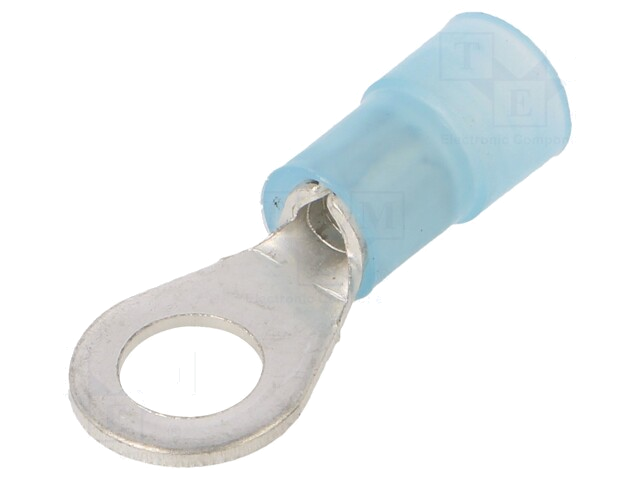 Uiteinde: oog; M5; Ø: 5,2mm; 1,5÷2,5mm2; klemmen; voor draad; blauw