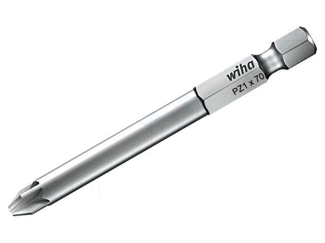 Schroevendraaierbit; Pozidriv®; PZ1; Tot.l: 70mm; PROFESSIONAL