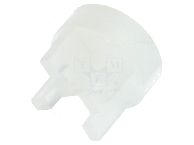 Afstandbus; LED; Øext: 6mm; ØLED: 5mm; L: 4,8mm; natuurlijk; UL94V-2