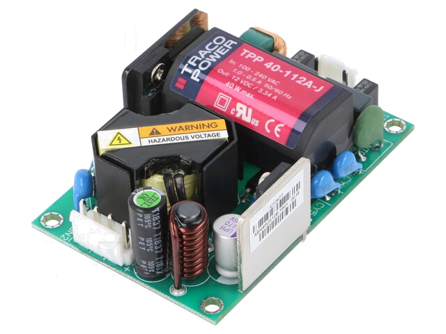 Voedingseenheid: schakelende; open; 40W; 120÷370VDC; 85÷264VAC
