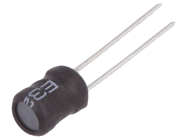Smoorspoel: draadgewonden; THT; 100uH; 800mA; ±10%; Ø6,5x8,5mm