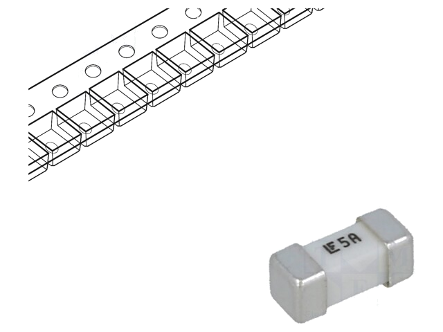 Zekering: smeltveiligheid; super snel; 5A; 125VAC; 125V; 125VDC