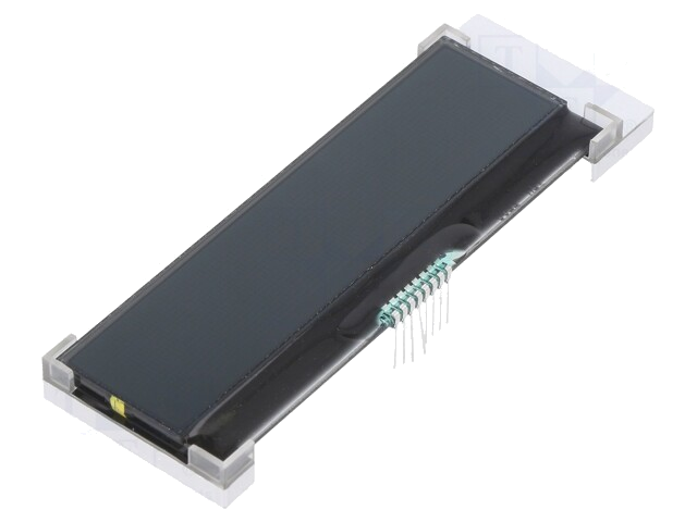 Display: LCD; grafisch; COG,VA Negative; 74,2x25,2x6,3mm; LED