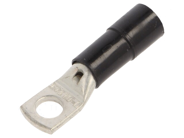 Uiteinde: buis; M6; Ø: 6,3mm; 10mm2; klemmen; voor draad; geïsoleerd