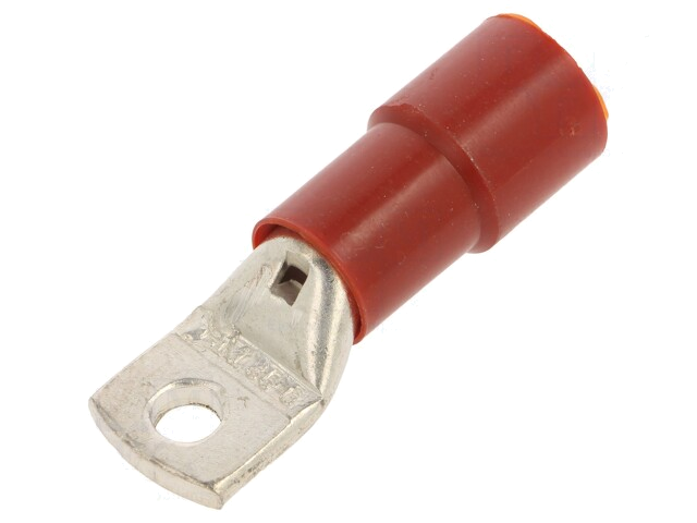 Uiteinde: buis; M6; Ø: 6,4mm; 35mm2; klemmen; voor draad; geïsoleerd