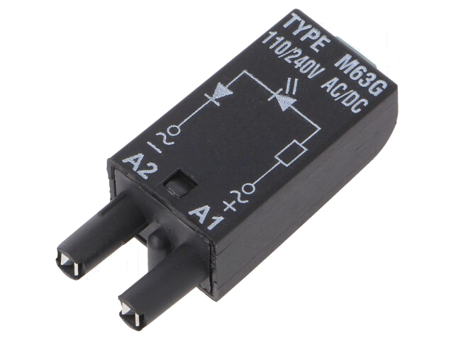 Signaalmodule; socket; Signalering: LED; Kleur: groen; 110/230VAC