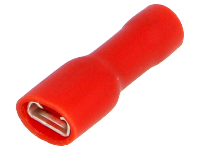 Connector: vlak; 4,8mm; 0,8mm; vrouwelijk; 0,25÷1,5mm2; klemmen