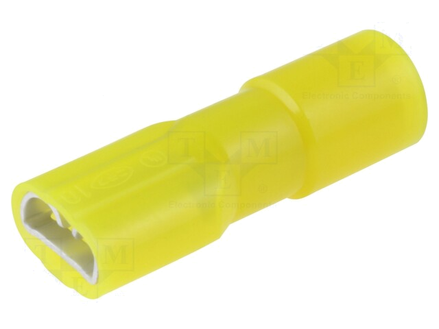 Connector: vlak; 6,3mm; 0,8mm; vrouwelijk; 5,5mm2; klemmen