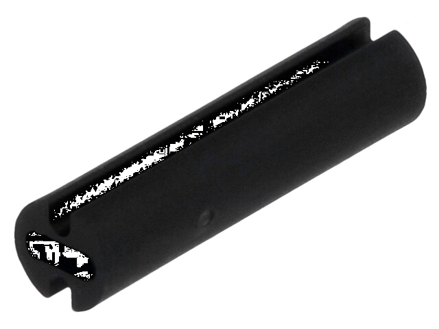 Afstandbus; LED; Øext: 4,5mm; ØLED: 3mm; L: 18mm; zwart; UL94V-2