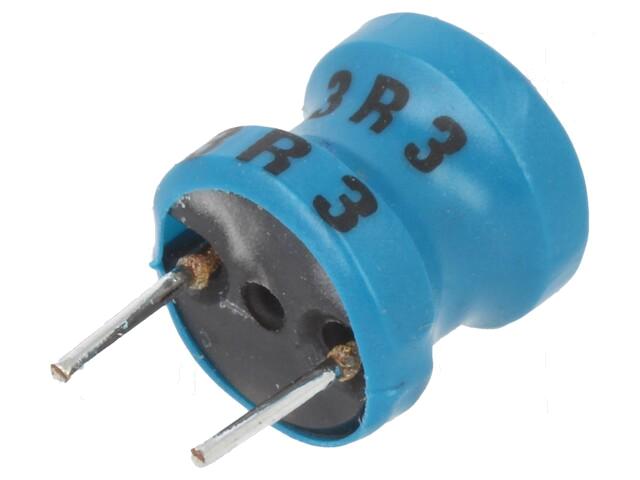 Smoorspoel: ferriet; 3,3uH; 4,9A; 30mΩ; ±20%; 10kHz