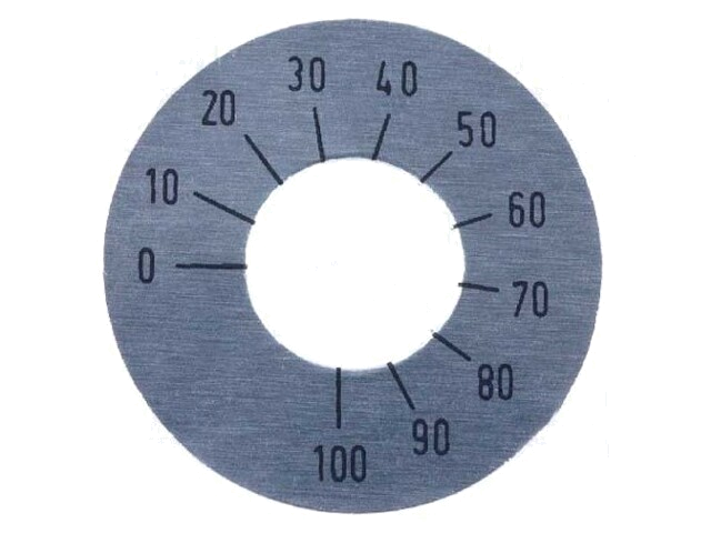 Schaal; Bereik: 0 ÷ 100,270°; Ø26mm; Øgat: 10mm