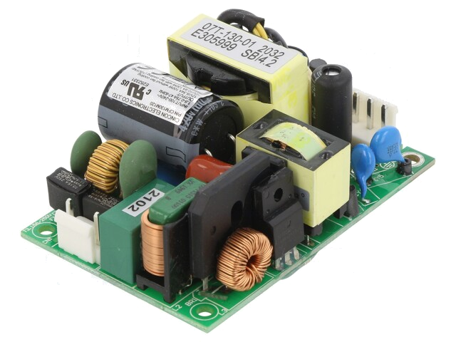 Voedingseenheid: schakelende; open; 130W; 80÷264VAC; 12VDC; 8,34A