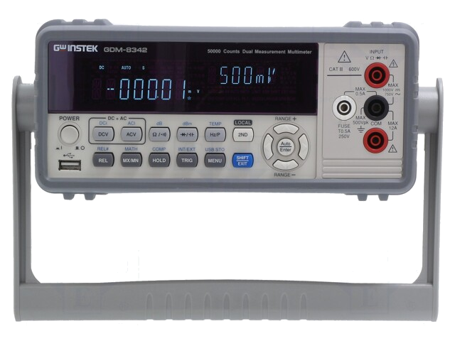 Tafelmultimeter; VFD; VDC: 500mV,5V,50V,500V,1kV; True RMS
