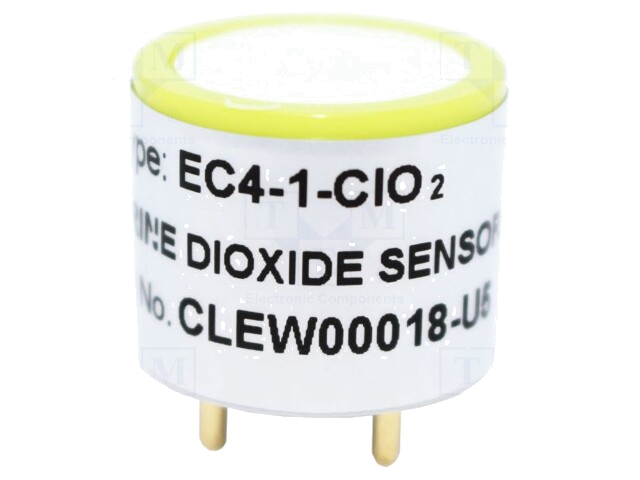 Sensor: gas; chlorine dioxide (ClO2); Range: 0÷1ppm