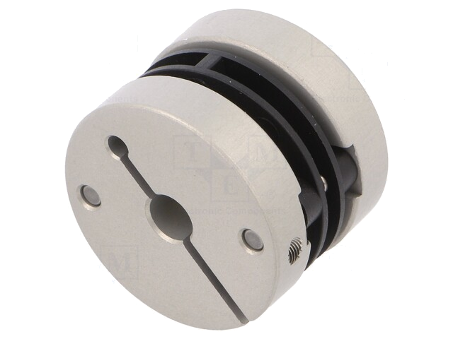 Koppeling; Ø1: 10mm; Ø2: 6mm; aluminium,polyamide; -10÷80°C