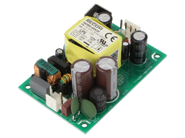 Voedingseenheid: schakelende; open; 60W; 120÷370VDC; 80÷264VAC