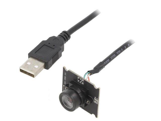Module: camera; Resolutie: 640x480px; 5VDC; USB; 30x25x21,4mm