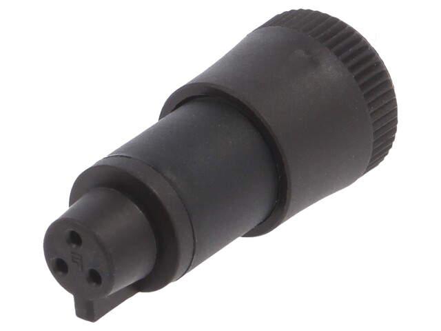 Connector: rond; stekker; 719; vrouwelijk; PIN: 3; niet afgeschermd