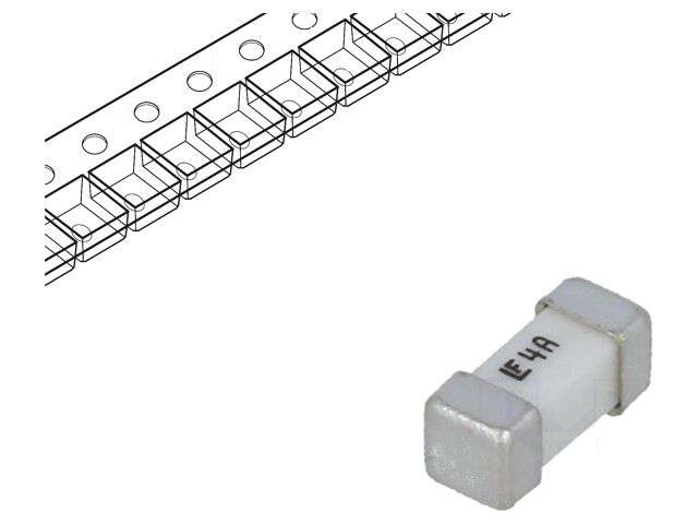 Zekering: smeltveiligheid; super snel; 4A; 125VAC; 125V; 125VDC