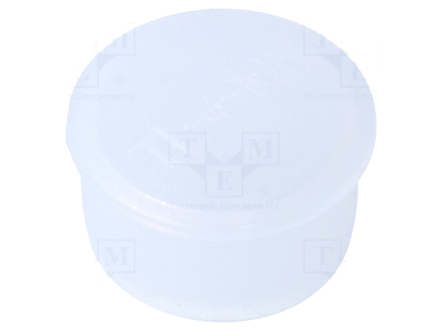 Ø: 19,3mm; afdekdopje; Mat: PE-LD; L: 9,5mm; BN 1095; TL-4-193