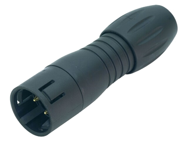 Connector: rond; stekker; 720; mannelijk; PIN: 5; Snap-in,ingedrukt