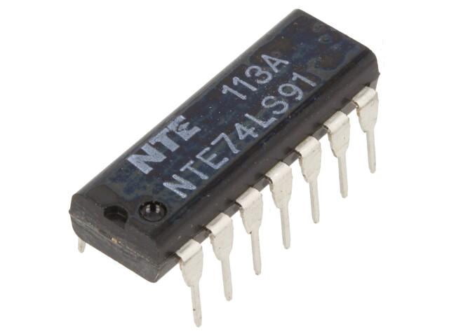 IC: digitaal; 8bit,schuifregister; TTL; THT; DIP14
