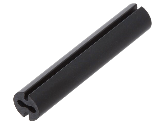 Afstandbus; LED; Øext: 4,8mm; ØLED: 3mm; L: 26mm; zwart; UL94V-0