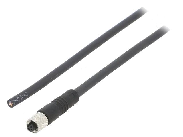 Connector: M5; stekker; 707; vrouwelijk; PIN: 4; niet afgeschermd
