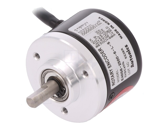 Encoder: incrementeel; Uvoed: 5VDC; 2500pulsen/omwenteling; IP50