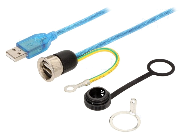 Kabel-adapter; USB-A aansluiting,USB-A-stekker; 1310; USB 2.0